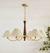 Pleated Chandelier
